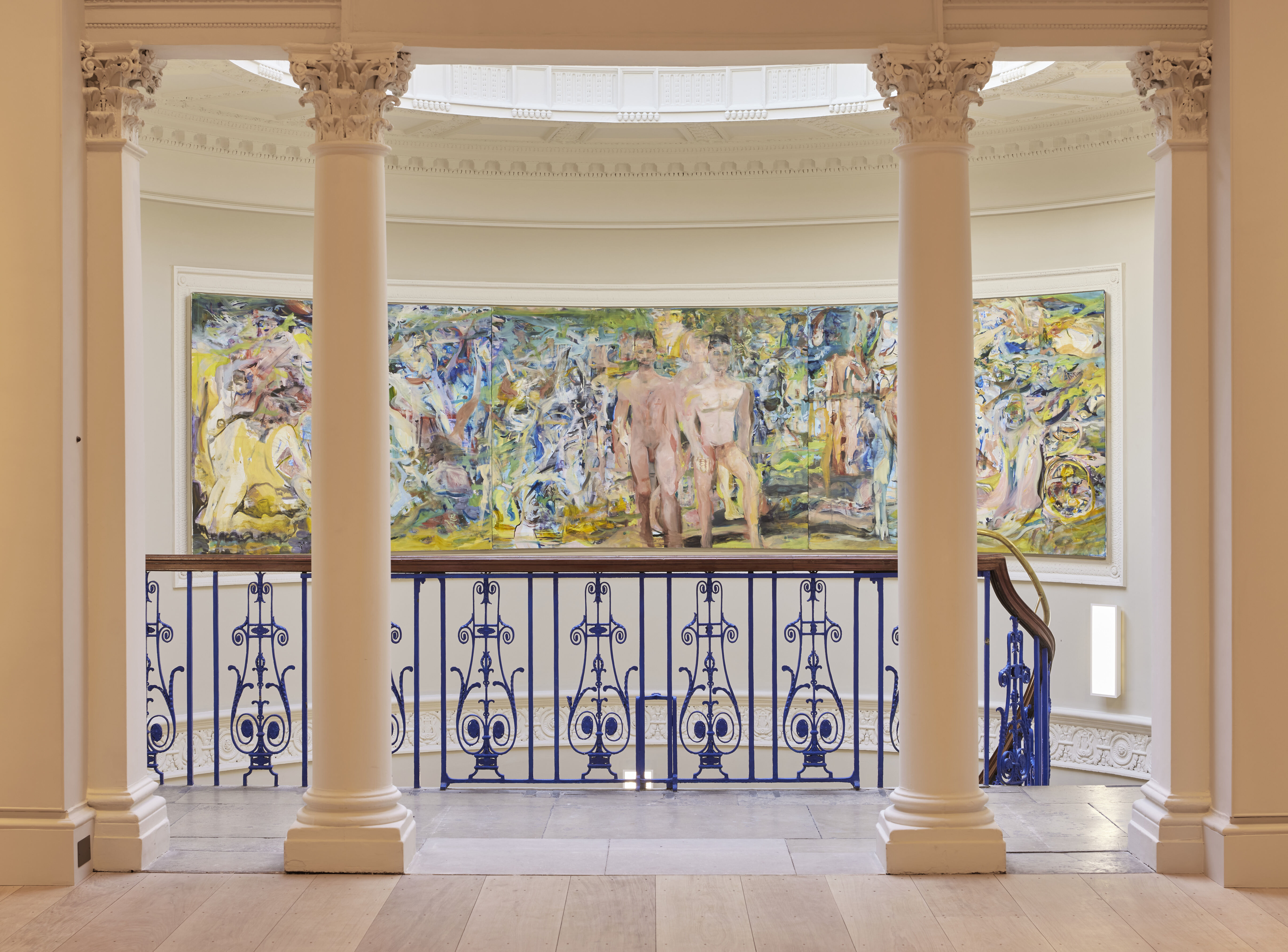Cecily Brown work at the Courtauld  Photo © David Levene.