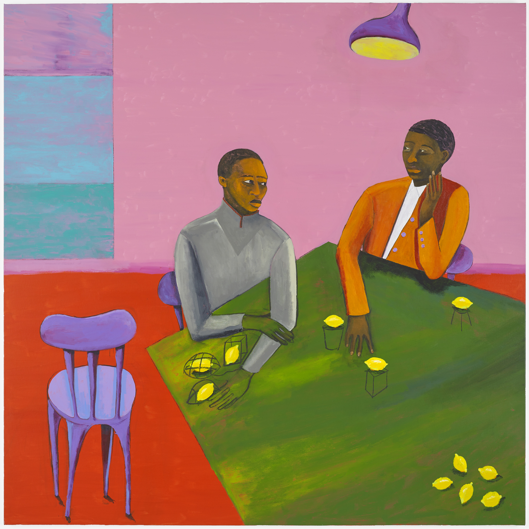 Lubaina Himid, Pointless Heroism, 2023.