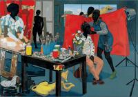 Kerry James Marshall, "Untitled (Studio)," 2014. Photo courtesy of HBO.