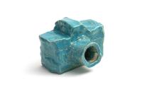 Alan Constable, Untitled (AC0005 / ACC17-0006), 2017. Glaze, earthenware, 4.25 x 6 x 4.75 inches. Courtesy DUTTON and Andrew Edlin Gallery
