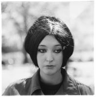 Diane Arbus, <em>Woman with eyeliner, N.Y.C.</em>, 1967. Gelatin silver print. © The Estate of Diane Arbus