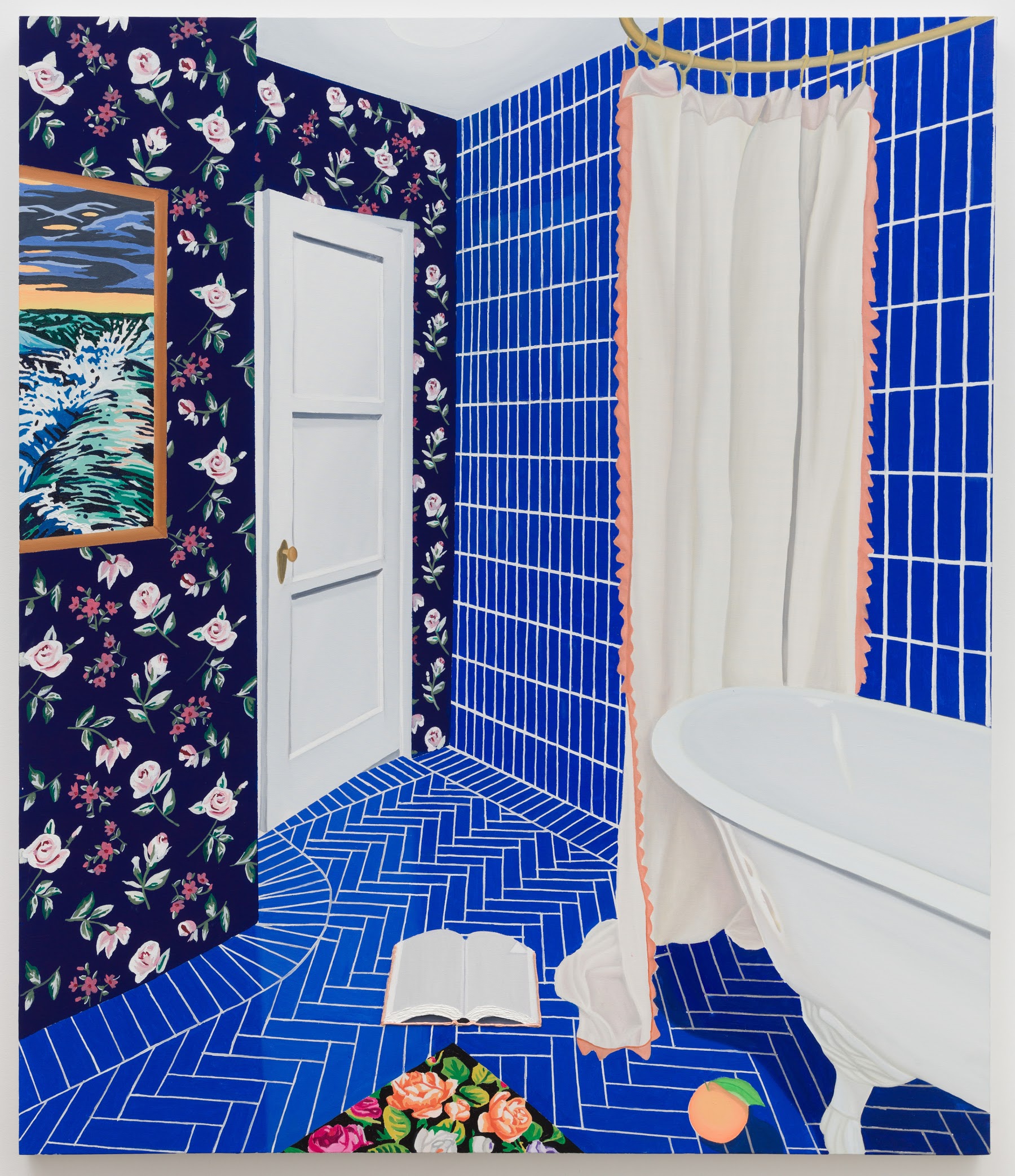 Alec Egan, Bathroom (2020). Courtesy of Anat Ebgi.