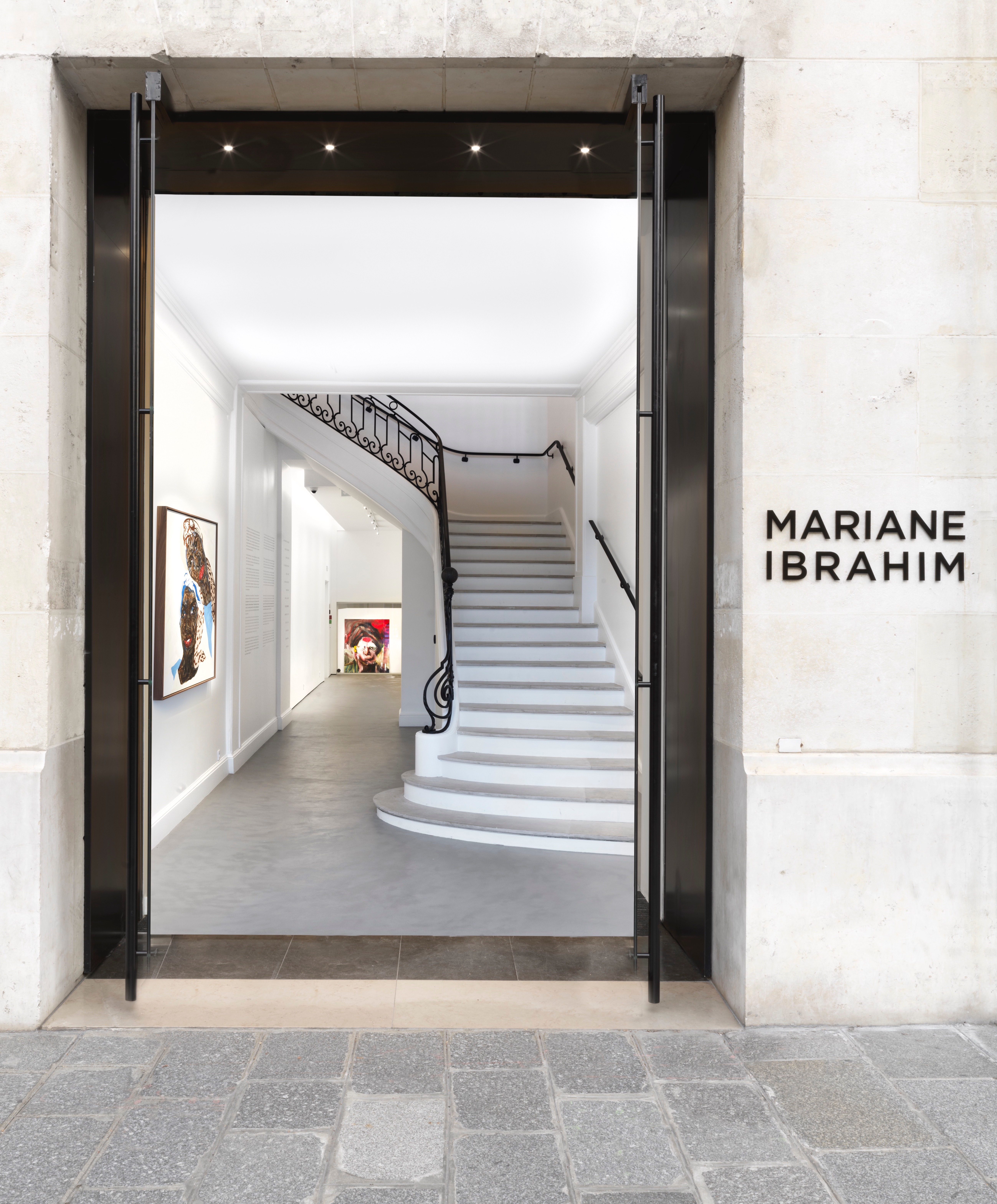 Private opening of "J'ai Deux Amours..." at Mariane Ibrahim, Paris. Image courtesy of Mariane Ibrahim.