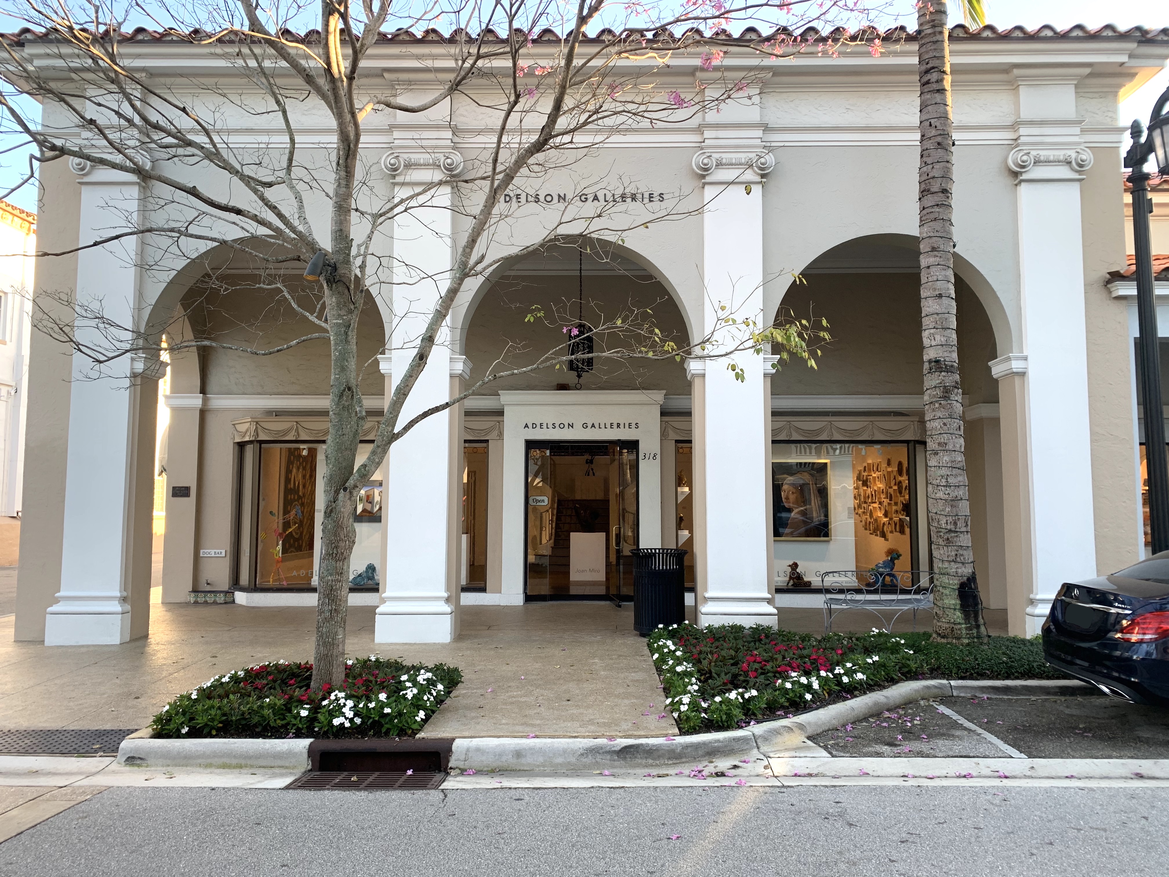 Adelson Galleries on Worth Avenue in Palm Beach.