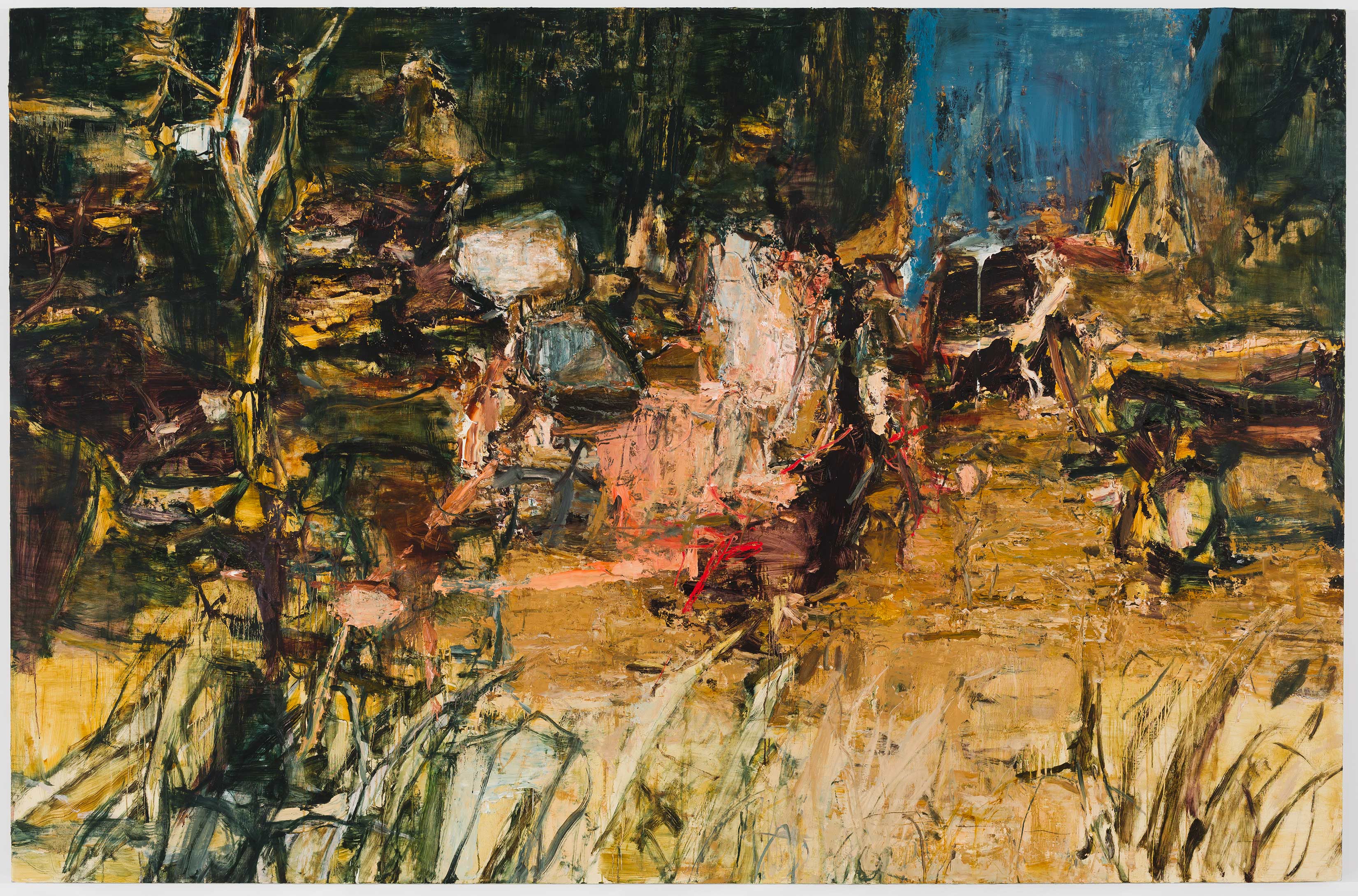 Tu Hongtao, Drunken Forest 2020 Oil on canvas 82 11/16 x 126 inches (210 x 320 cm) © Tu Hongtao