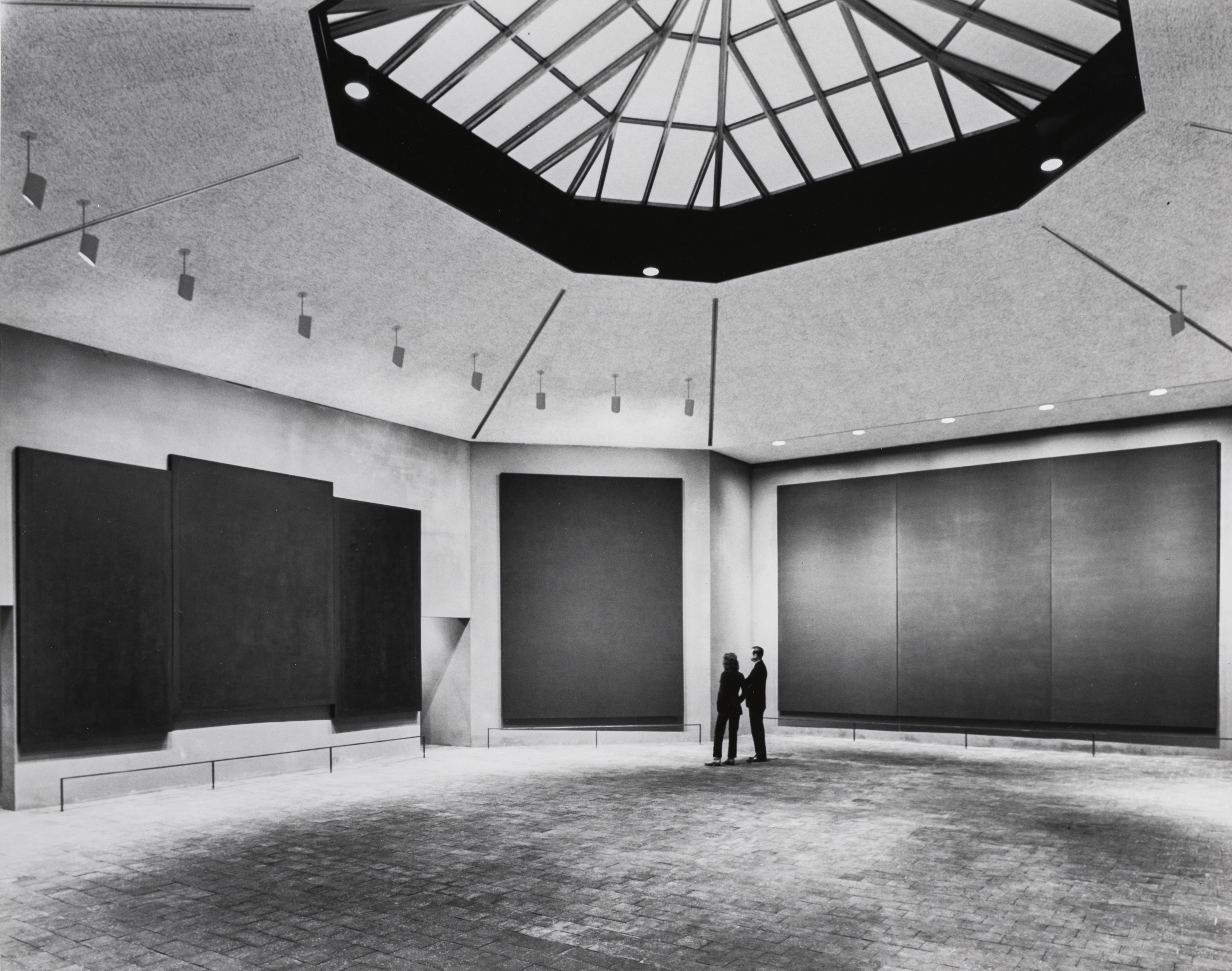 The Rothko Chapel in Houston, Texas, 1971. Photo: Hickey-Robertson