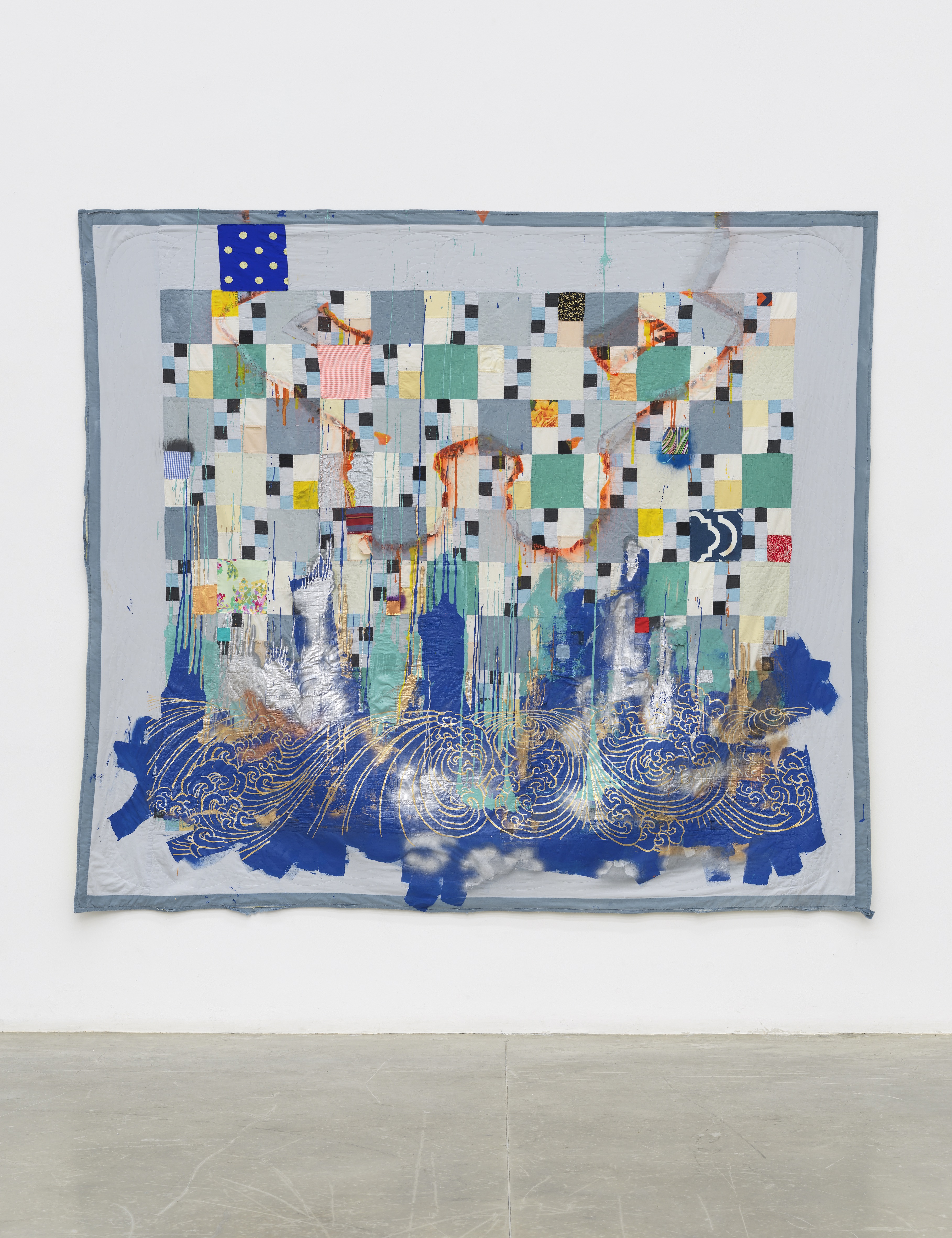 Sanford Biggers, Harlem Blue, 2013